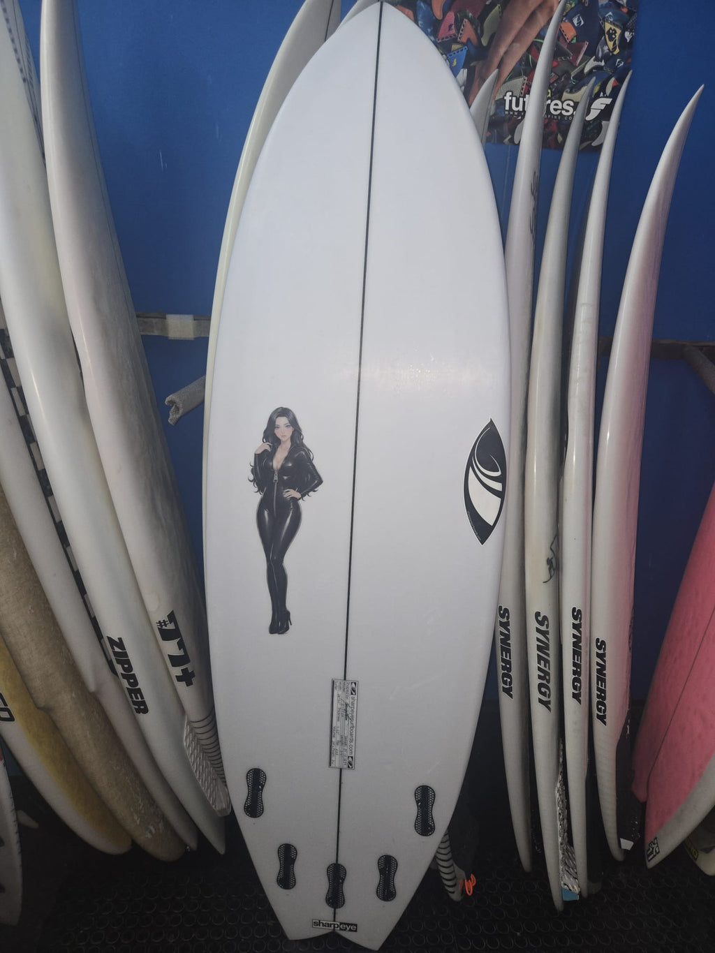 5'9 Zipper - Sharpeye California