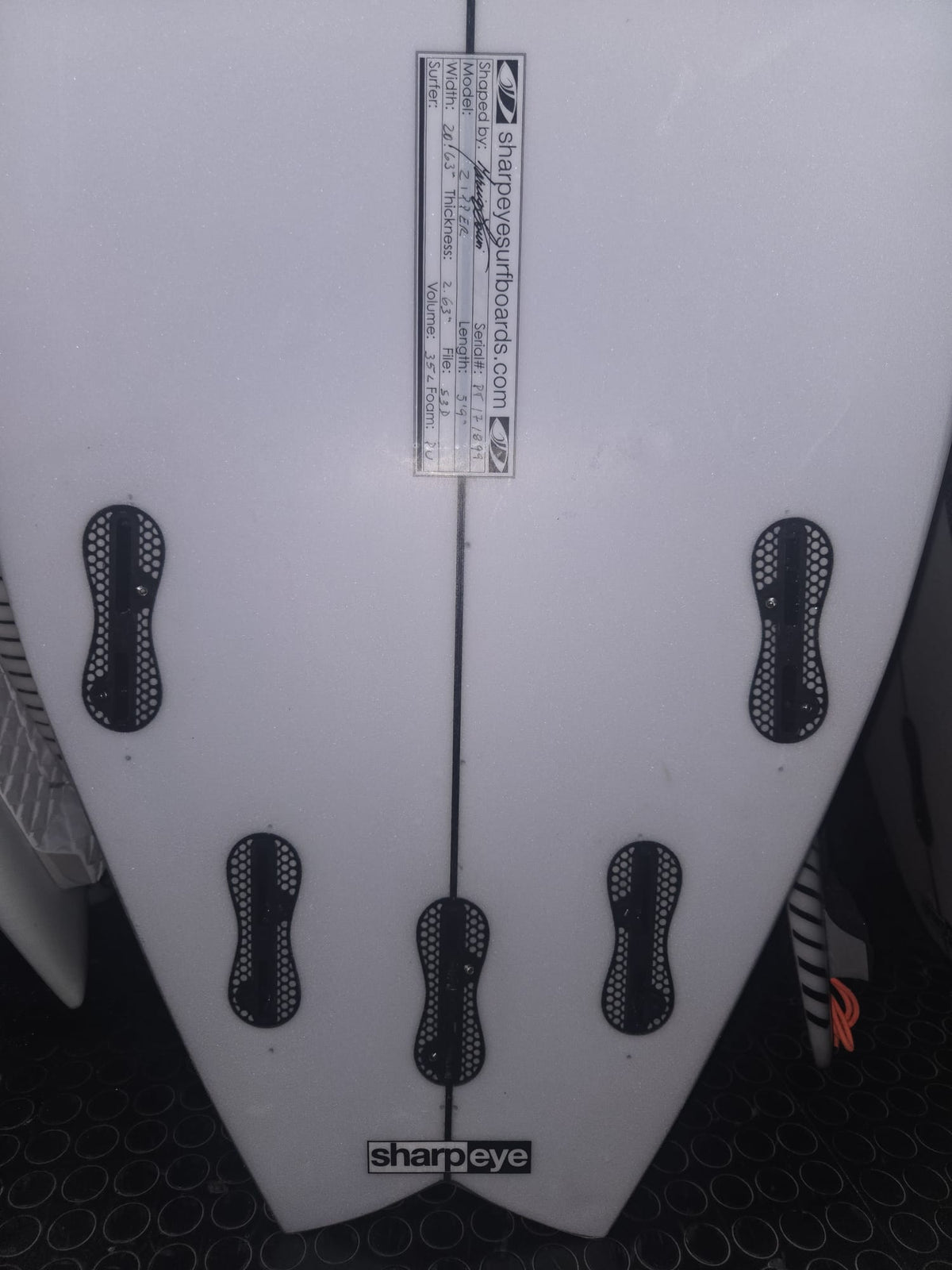 5'9 Zipper - Sharpeye California